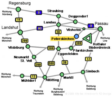 Anfahrtsbeschreibung zu Textilservice Keller