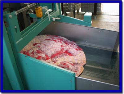 W&auml;schekuchen nach der Entw&auml;sserung